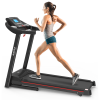 Fitshow App Home Foldable Treadmill with Incline, Folding Treadmill for Home Workout