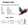 Black Adjustment Hand Wrist Palm Support